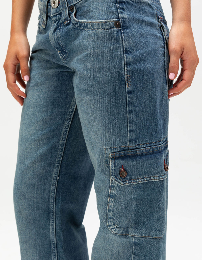 BDG Urban Outfitters Kayla Womens Mid Rise Cargo Jeans image number 4