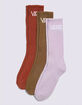VANS Classic 3 Pack Crew Socks image number 1