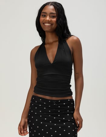PATRONS OF PEACE Gwynne Womens Halter Top Primary Image