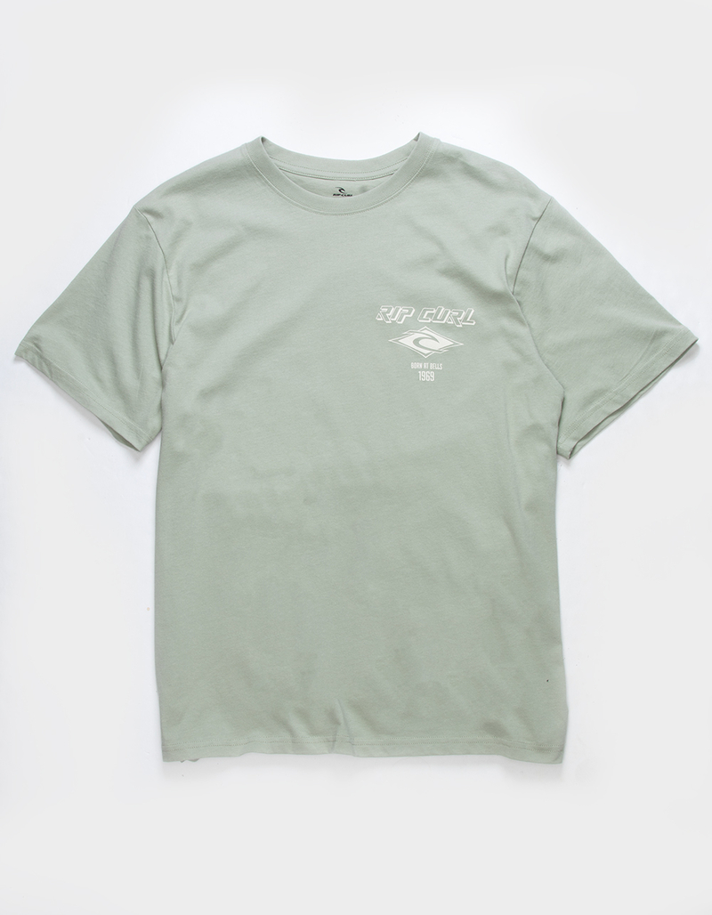 RIP CURL Fade Out Icon Mens Tee image number 1