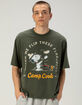 RSQ x Peanuts Camp Cook Mens Boxy Tee image number 1