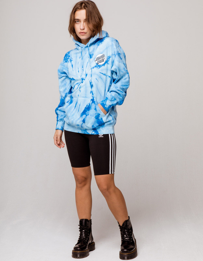 SANTA CRUZ Convert 2 Spider Blue Womens Hoodie image number 3