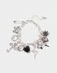 FULL TILT Cross/Snake Multi Charm Bracelet image number 1