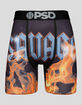 PSD Savage Flames Mens Boxer Briefs image number 1