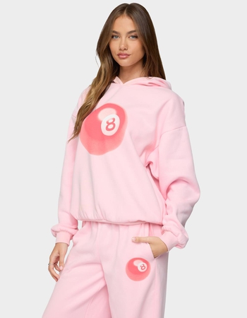 EDIKTED Lucky 8 Oversized Hoodie Alternative Image