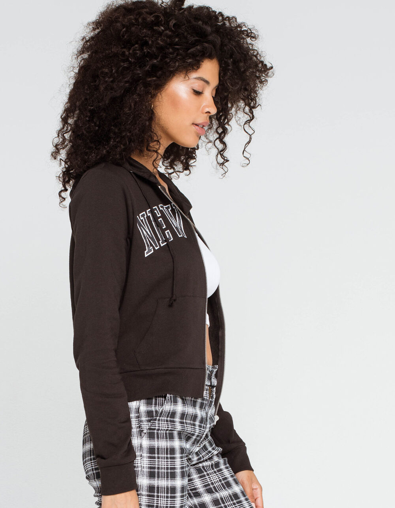 FULL TILT New York Womens Zip Up Hoodie image number 2