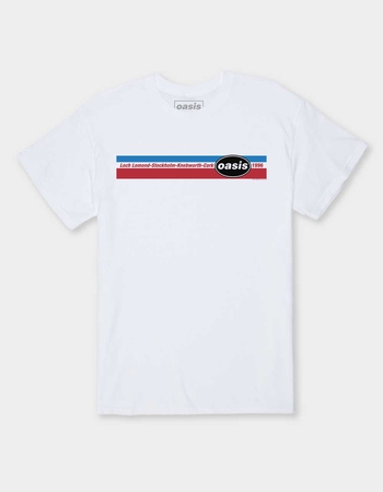 OASIS 1996 Stripes Unisex Tee Primary Image