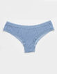 LOVE LIBBY Lace Trim Cheeky Panties image number 1