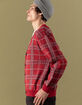 RSQ Mens Plaid Cardigan image number 6
