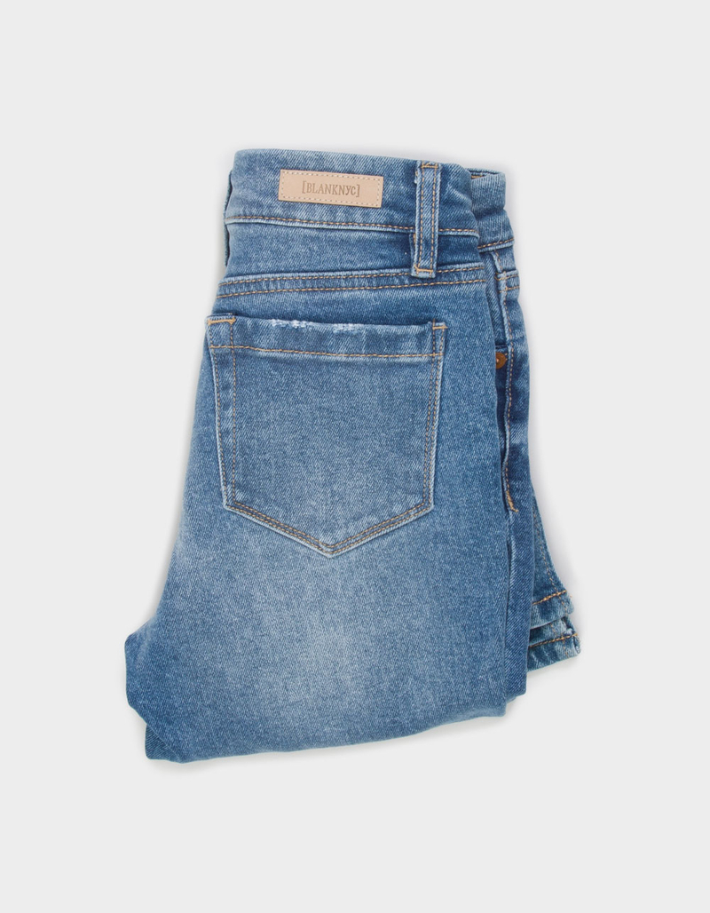 BLANK NYC Secret Code Girls Low Rise Slit Jeans image number 2