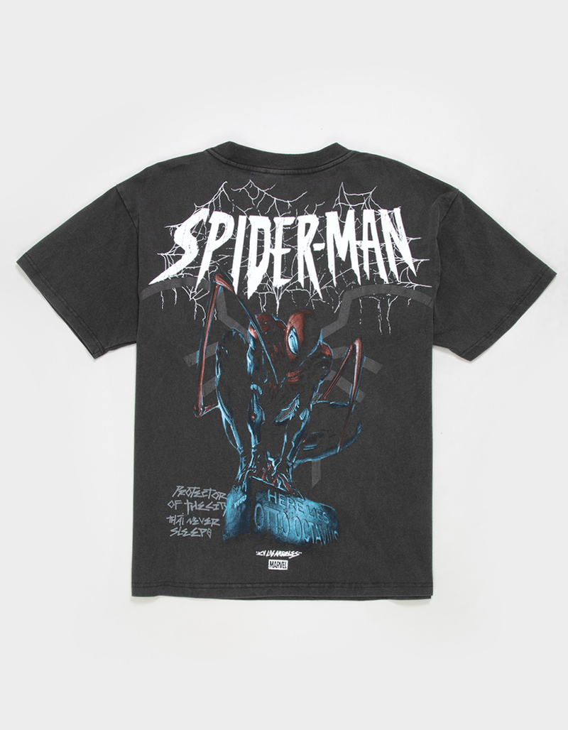 CVLA x Marvel Spider-Man Web Of The City Mens Boxy Tee image number 1