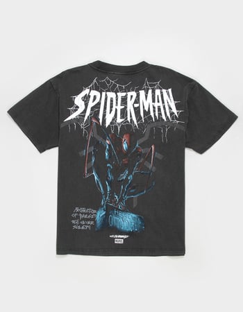 CVLA x Marvel Spider-Man Web Of The City Mens Boxy Tee Alternative Image