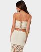 EDIKTED Ida Crochet Tube Top image number 5