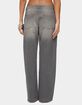 EDIKTED Raelynn Washed Low Rise Baggy Jeans image number 3