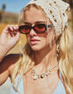 FULL TILT Beaded/Shell Multi Charm Necklace image number 3
