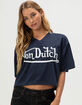 VON DUTCH Womens Crop Boxy Jersey  image number 1