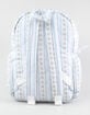 TILLYS Quilted Floral Stripe Backpack image number 4