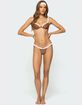EDIKTED Kellie Ruffled Bikini Bottoms image number 2