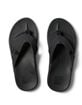REEF Cushion Phantom Black Mens Flip Flops image number 2