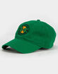 CROSS COLOURS Classic Embroidered Mens Green Dad Hat image number 1