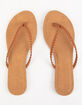 WILD DIVA Braid Tan Womens Sandals image number 2