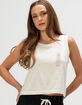 ROXY Wildflower Womens Boxy Muscle Tee image number 2
