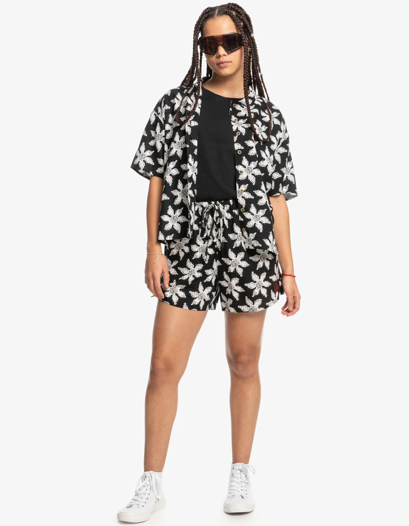 QUIKSILVER x Stranger Things Upside Down Womens Shirt image number 1