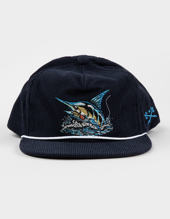 DARK SEAS Bait Shop Corduroy Snapback Hat Alternative Image