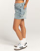 RSQ Womens Low Rise Baggy Carpenter Shorts image number 4