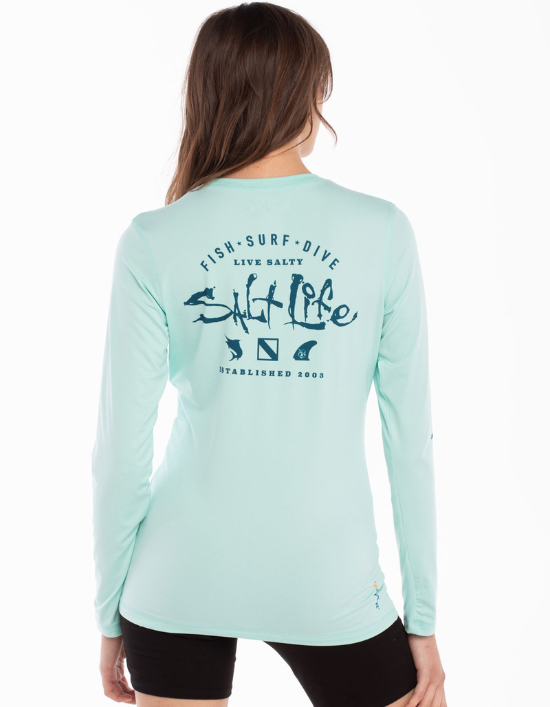 SALT LIFE Waterwoman UV Womens Tee image number 0