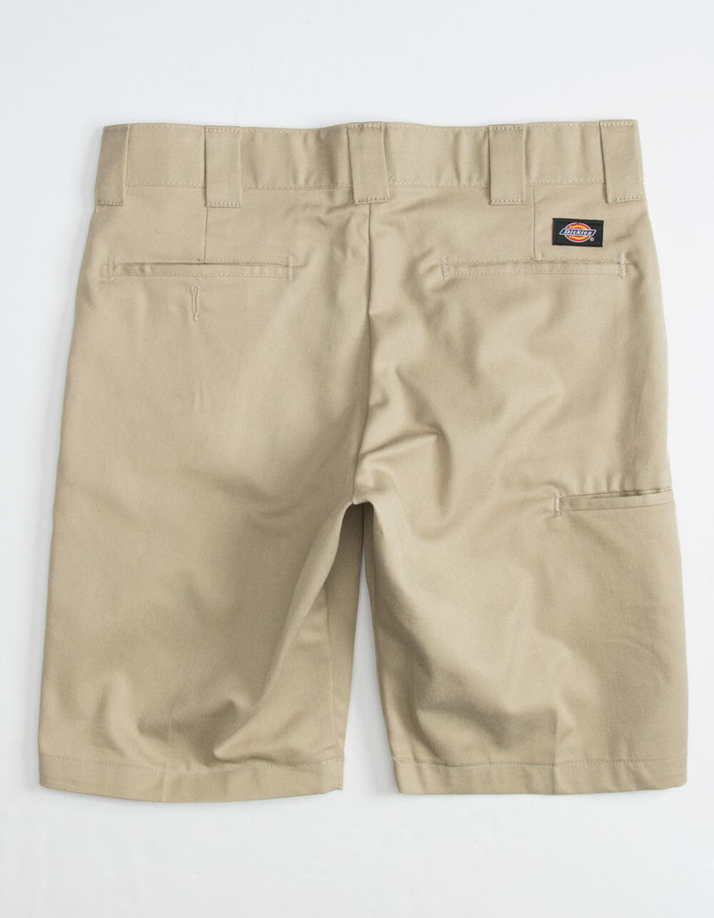 DICKIES Khaki Mens Slim Fit Work Shorts image number 1