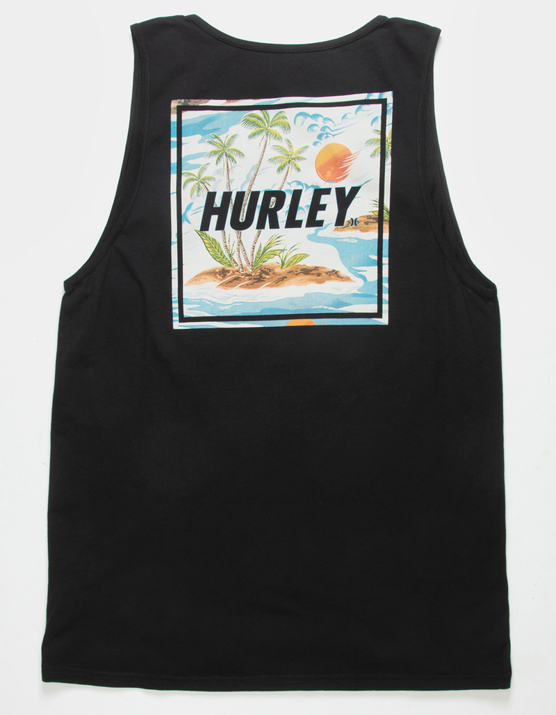 HURLEY Washed Four Corners Mens Tank Top image number 0