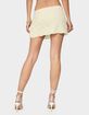 EDIKTED Leora Textured Floral Mini Skirt image number 2