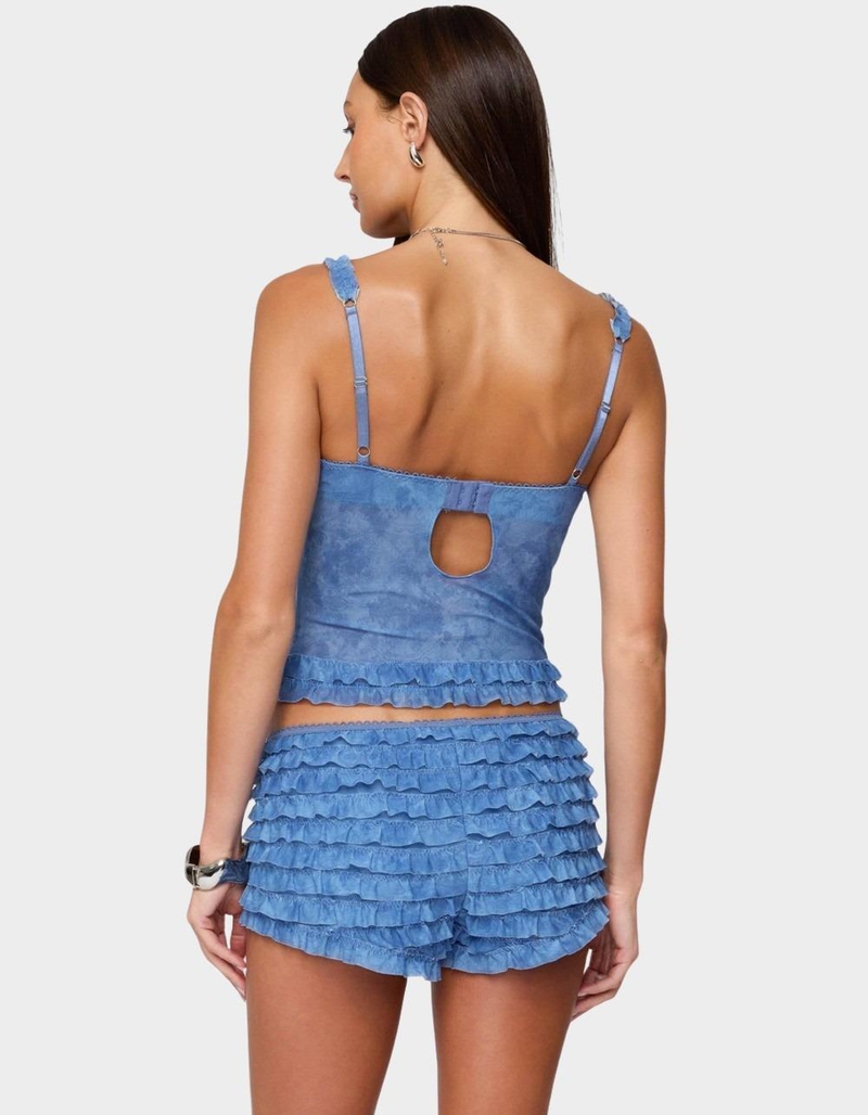 EDIKTED Shailee Ruffled Bra Top image number 1