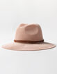WYETH Packable Rancher Womens Blush Fedora image number 1