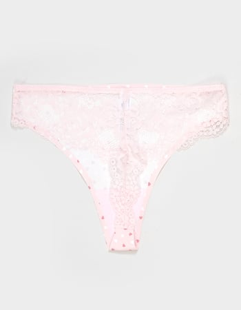FULL TILT Lace Thong Alternative Image