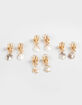 FULL TILT Shell Hair Ring Set image number 2