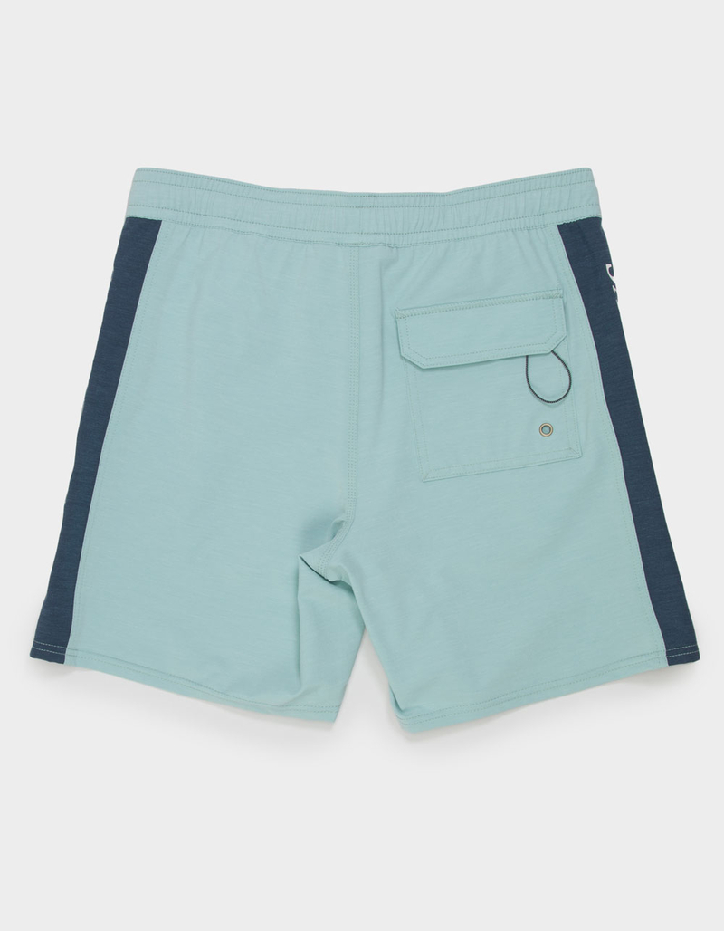 SALTY CREW Sidebar Mens Volley Shorts - SEAFOAM