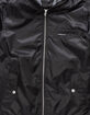 MEMBERS ONLY Flight Satin Twill Black Mens Hooded Jacket image number 2