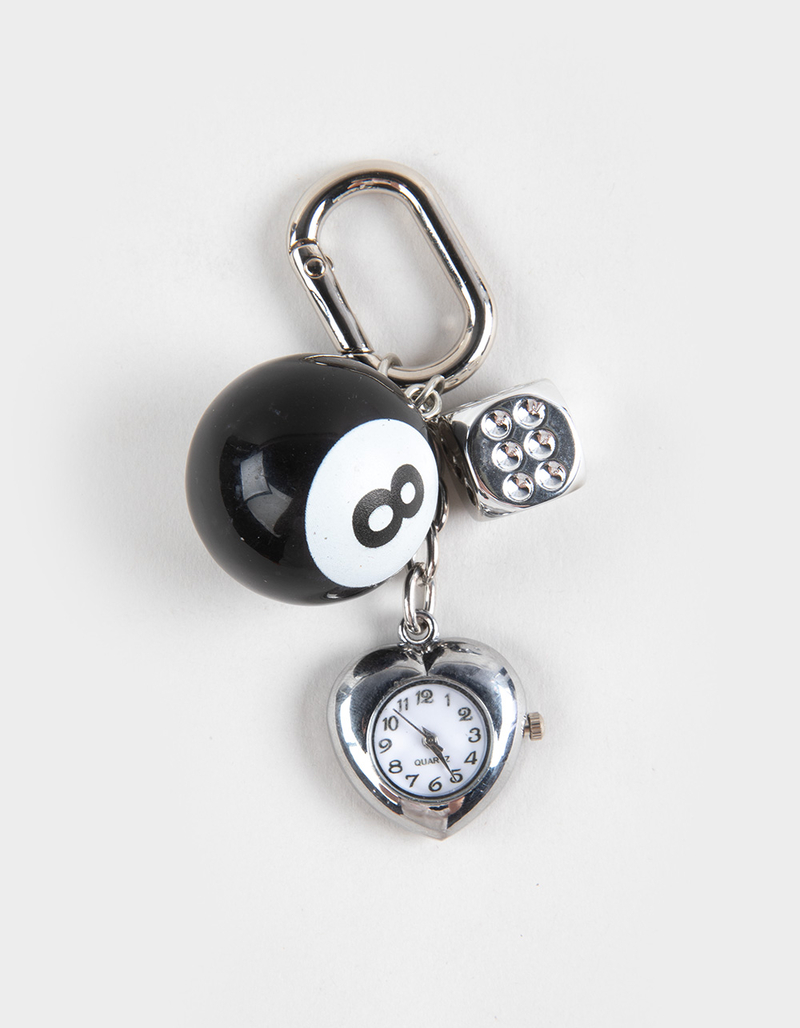 FULL TILT 8 Ball Bag Charm image number 0