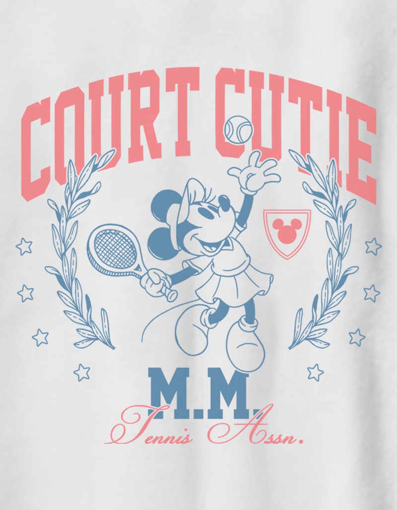 DISNEY Court Cutie Minnie Mouse Unisex Kids Tee image number 1