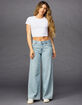 RSQ Womens Mid Rise Wide Leg Jeans image number 1