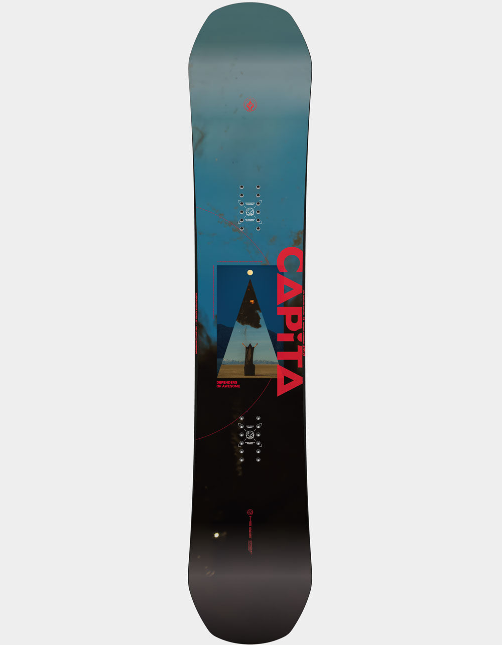 CAPITA DOA 152cm 21-22 ※発送は5/8以降になります CAPITA D.O.A. Snowboard - MULTI - 152 | Tillys