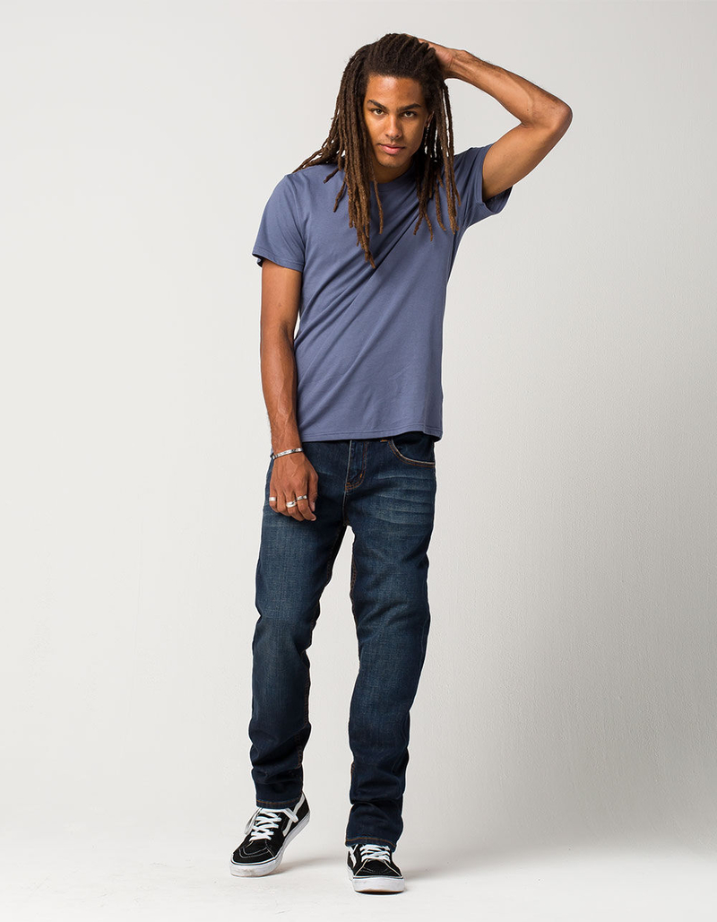 RSQ New York Mens Slim Straight Stretch Jeans image number 0