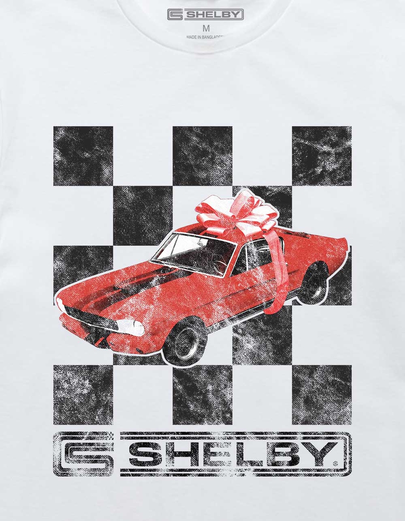 SHELBY COBRA Checkboard Bow Unisex Tee image number 1