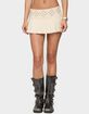 EDIKTED Lovina Grommet Pleated Mini Skort image number 1