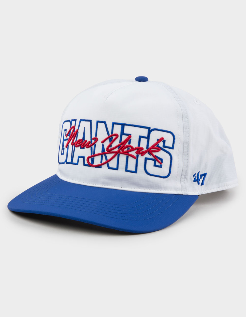 47 BRAND New York Giants Lineman '47 Hitch Snapback Hat image number 0