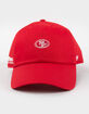 47 BRAND San Francisco 49ers Foundational '47 Clean Up Strapback Hat image number 2