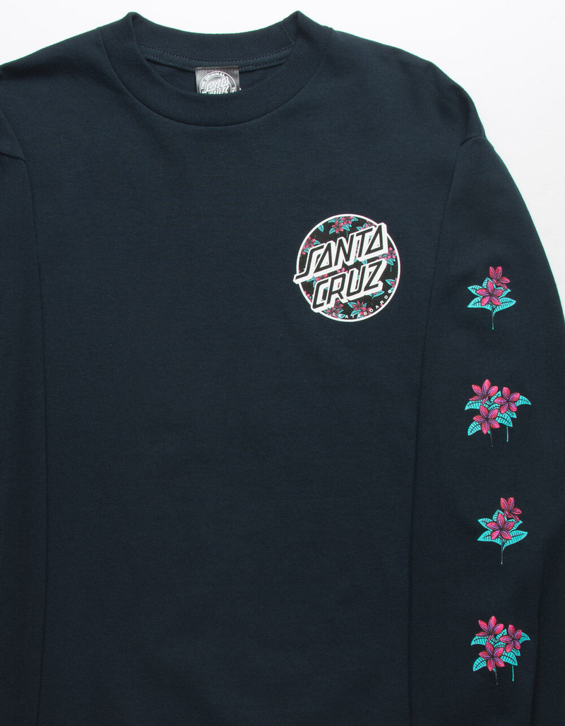 SANTA CRUZ Plumeria Dot Mens T-Shirt image number 2