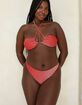 DIPPIN' DAISY'S Amalfi String Tie Bandeau Bikini Top image number 8